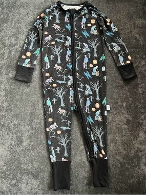 Fletch Skater Skellys Snoozer Pajamas Size 18-24 Months